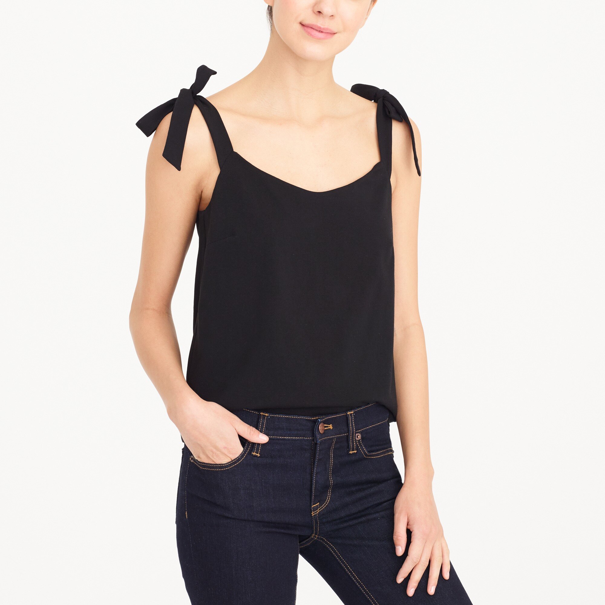 J.Crew Factory Tieshoulder tank top