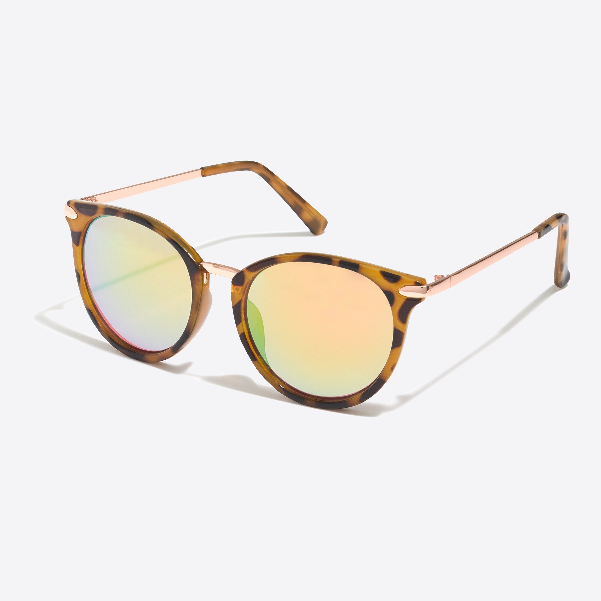 J.Crew Factory Girls' rose gold cateye sunglasses