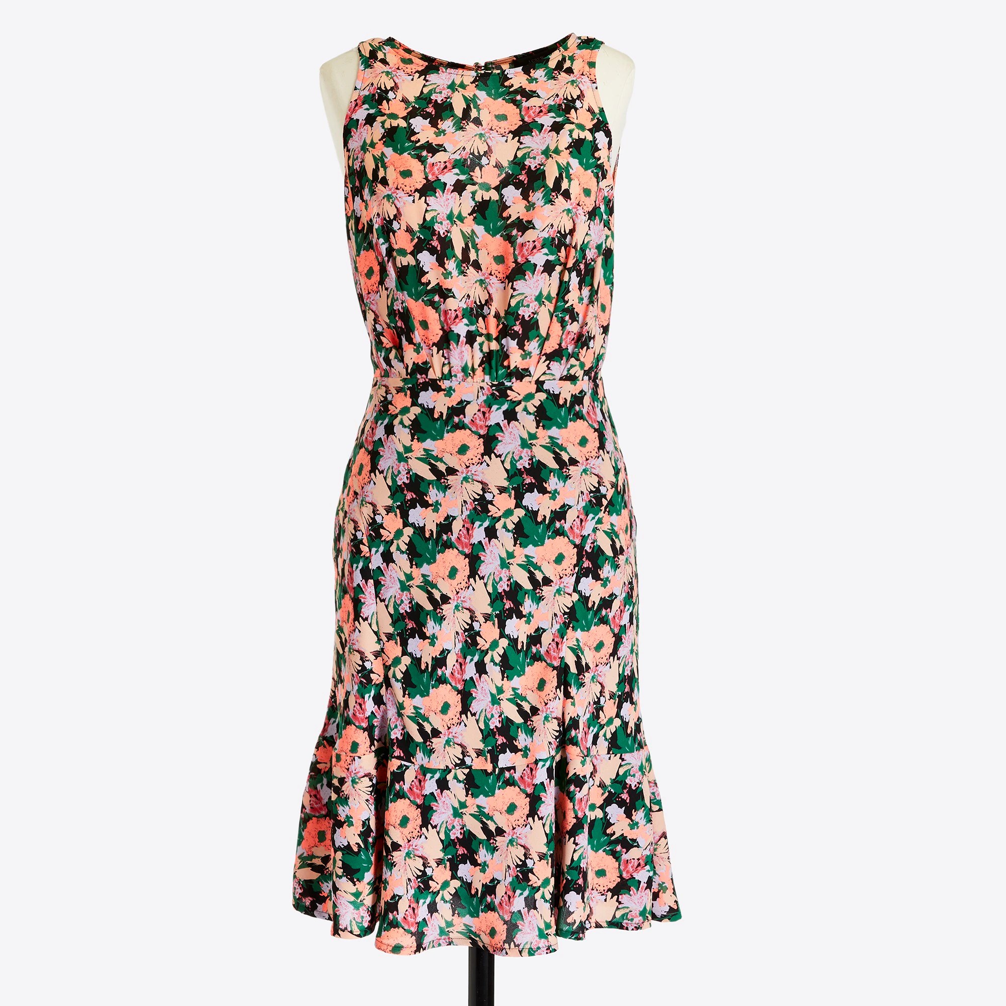 J.Crew Factory J.Crew Mercantile drapey ruchedwaist dress