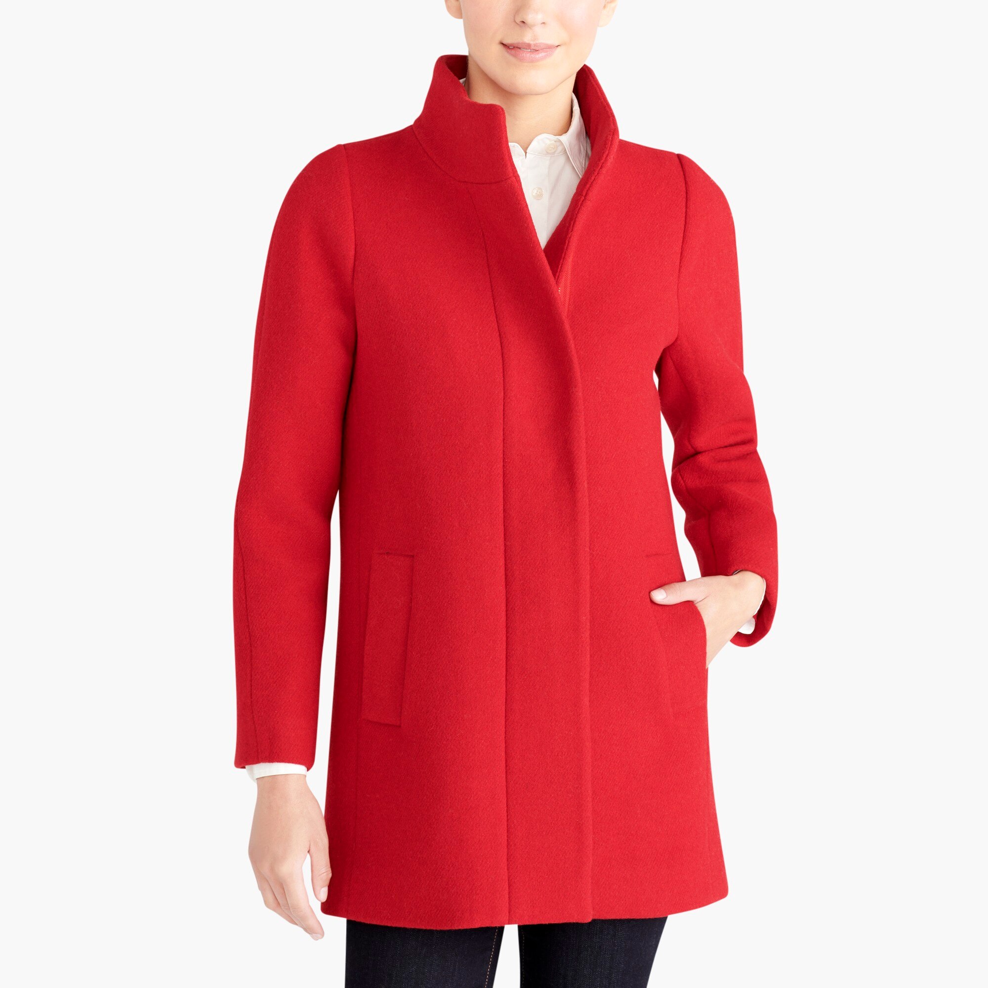 J.Crew Factory Women's City Coat 48 + free shipping