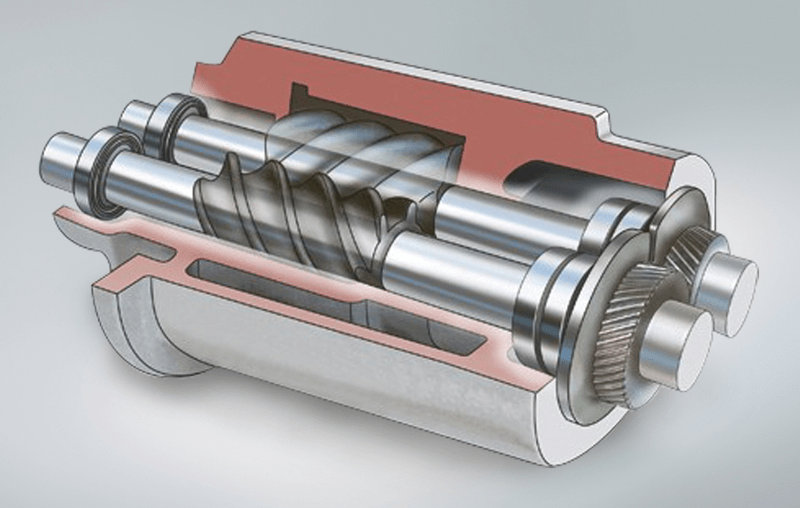 Bearing cage failure problem solved for screw compressor manufacturer