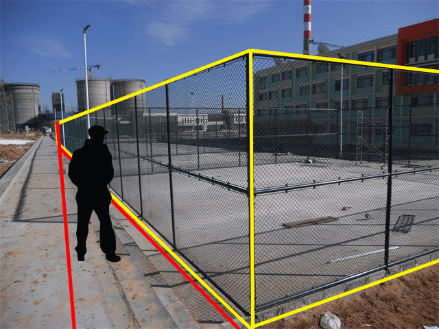 intrusion detection at fence FactoryChain