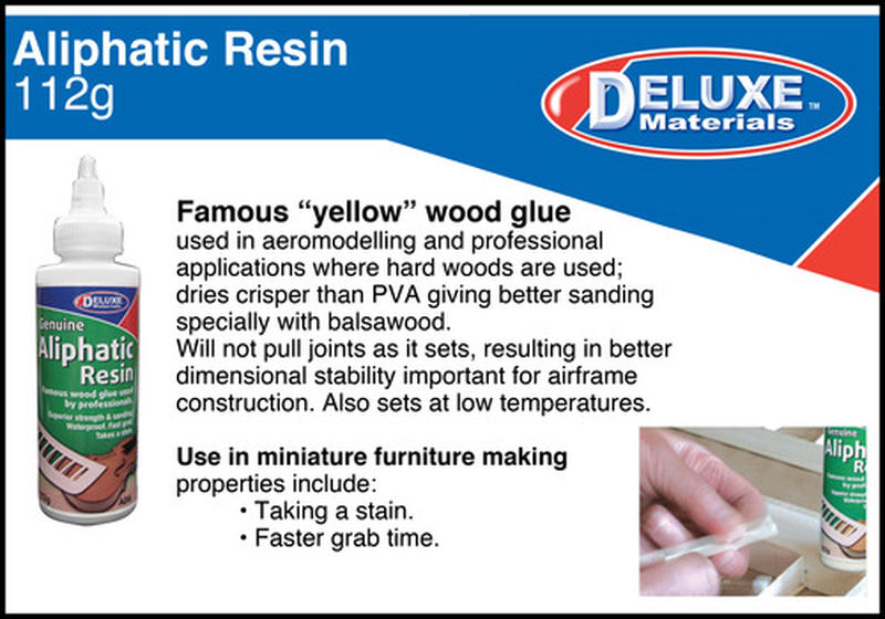Aliphatic Resin Wood Glue by Deluxe Materials Glues & Adhesives