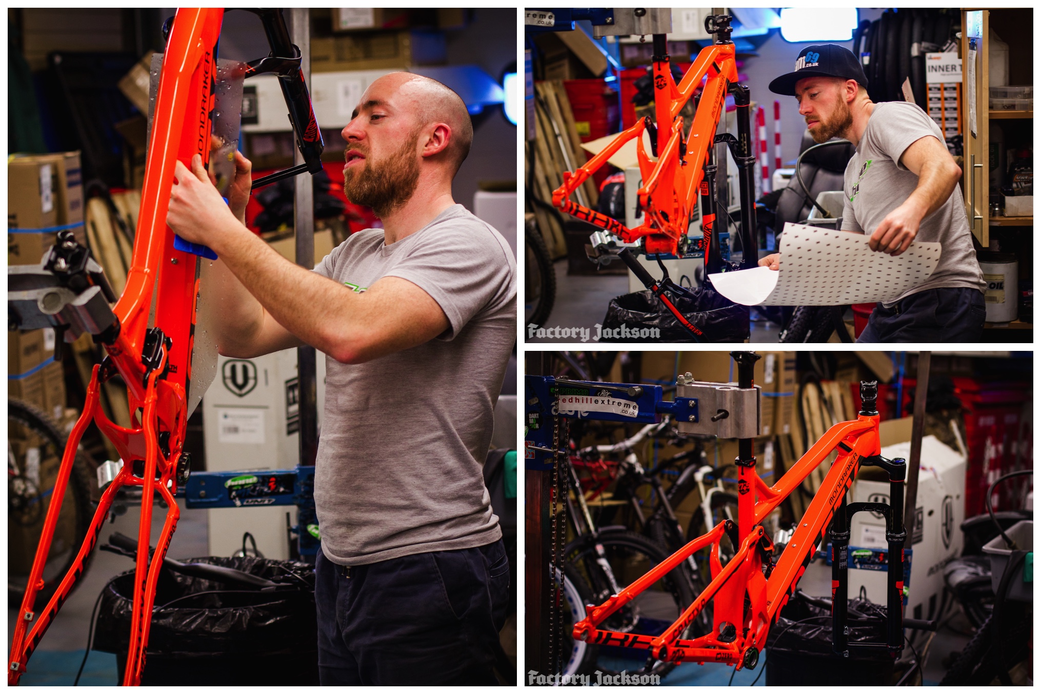 Invisiframe Bike Protection kit review Factory Jackson Factory Jackson