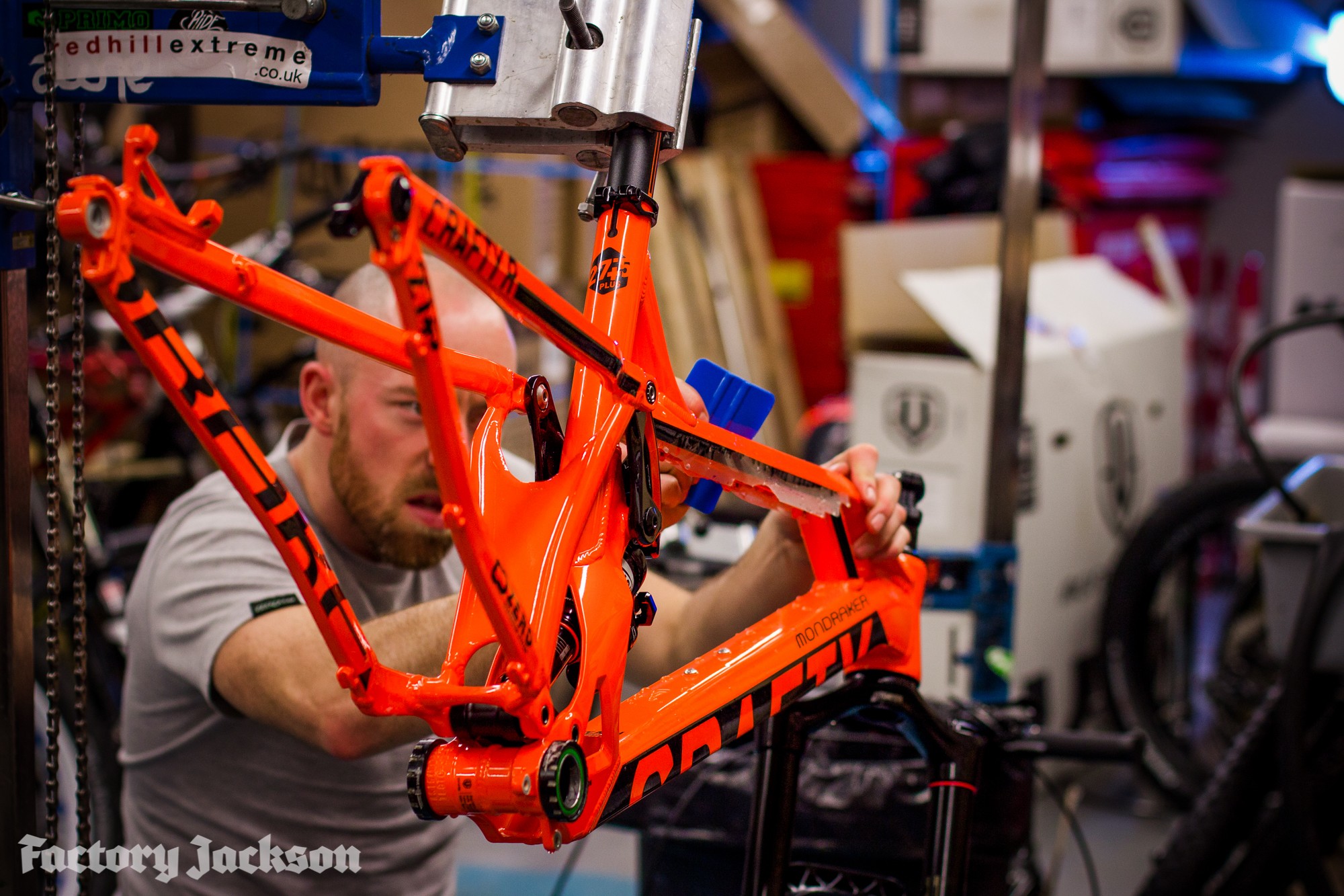 Invisiframe Bike Protection kit review Factory Jackson Factory Jackson