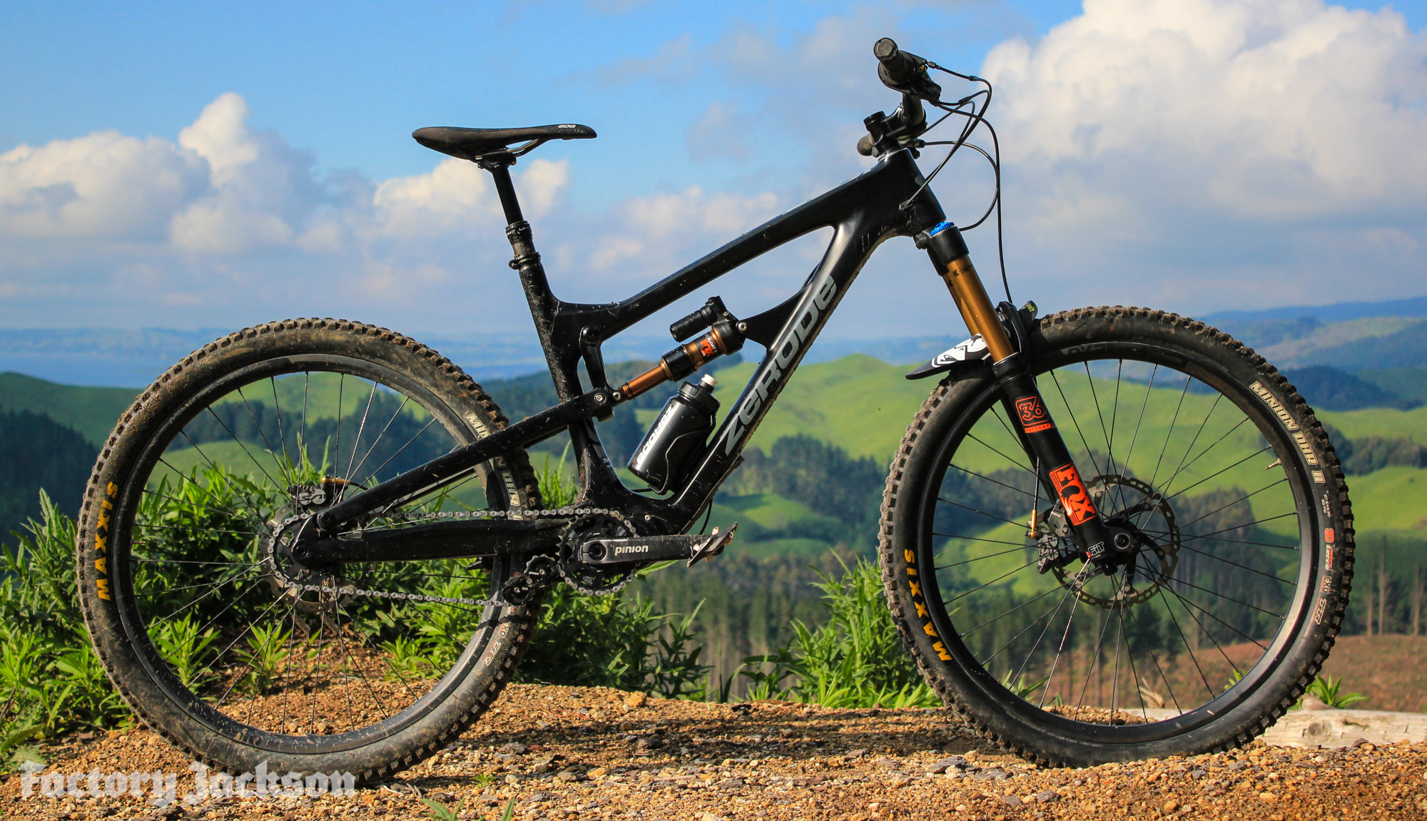 Zerode Taniwha Pinion Gearbox Bike First Ride Factory Jackson