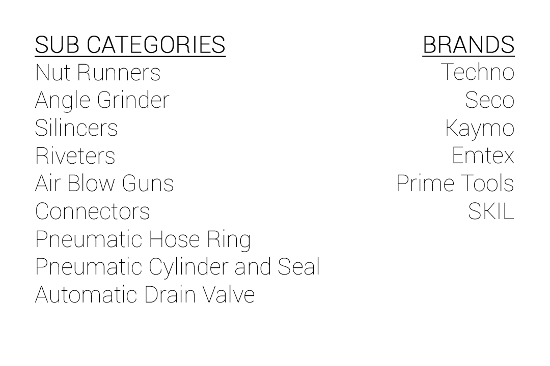 Pneumatic Tools Factory KaMaal