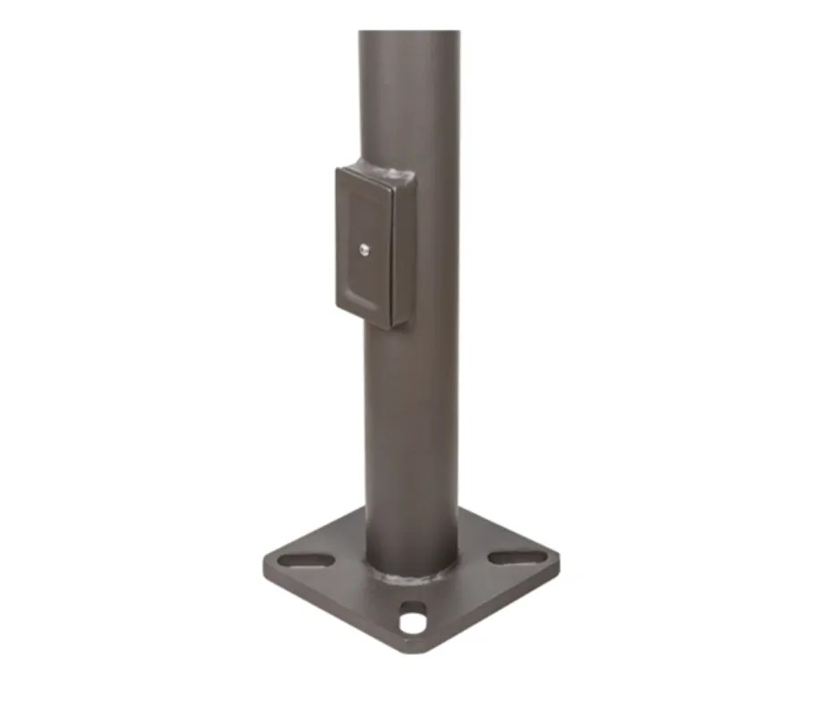 10 Foot Steel 3" Round Pole Factory LED Direct