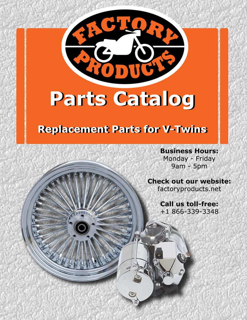Catalogs Factory Products Harley Davidson Parts