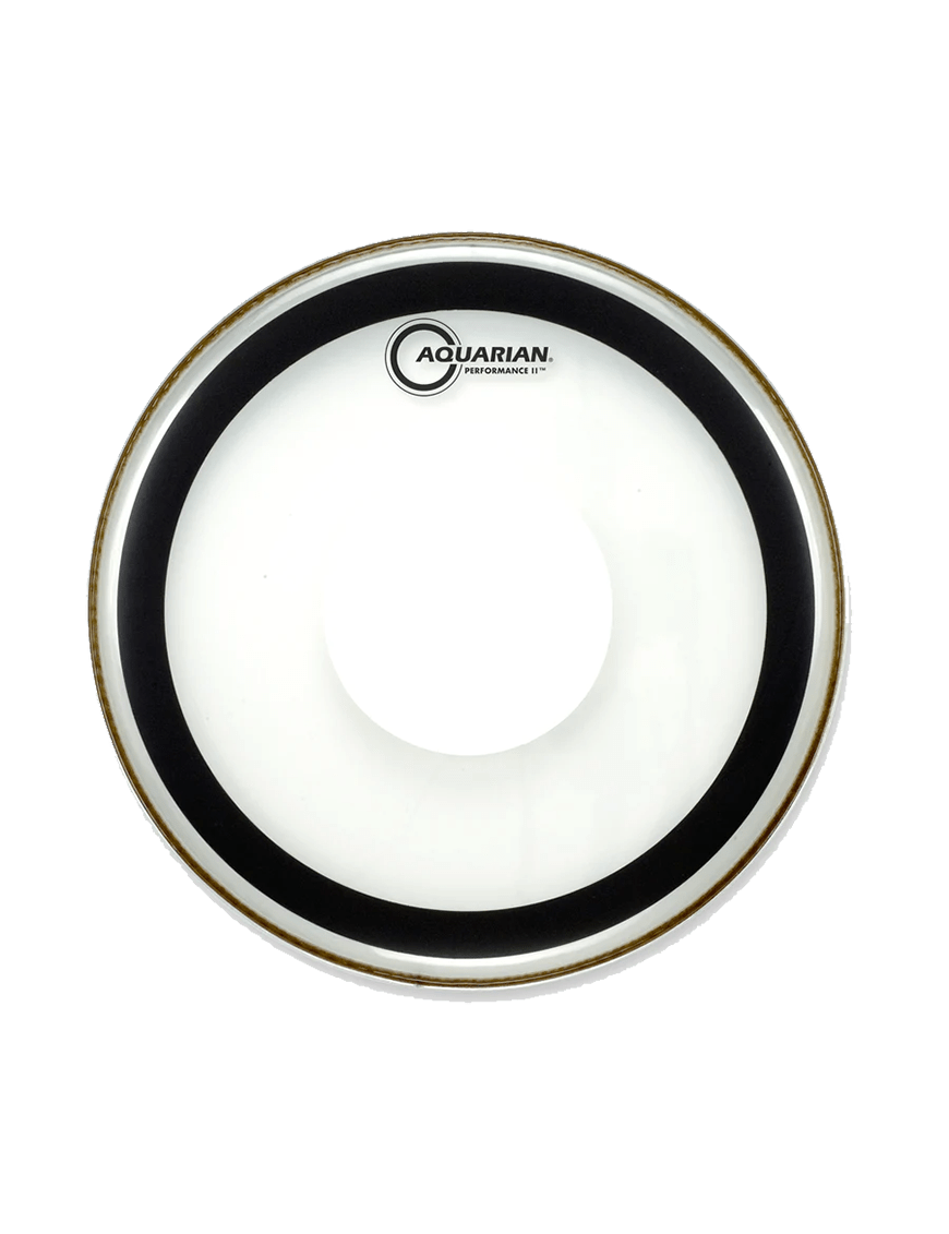 Aquarian Drumheads® PFPD PERFOMANCE II™ Parche Tom 8" Clear Power Dot™