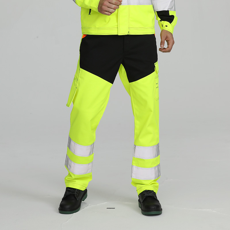 Reflective AntiStatic Construction Safety PantsHigh Visibility