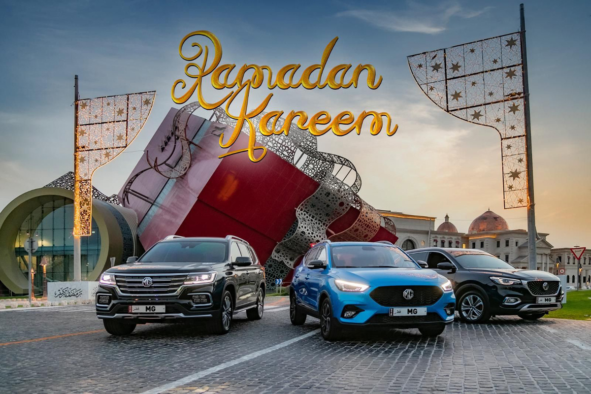 MG Qatar presents a special Ramadan offer on wide range of MG cars