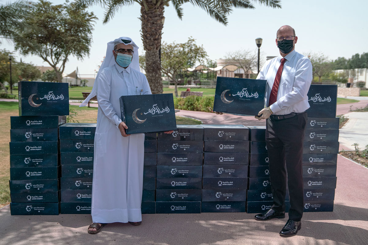 Festival City Donates 1000 boxes of essential Ramadan food supplies to