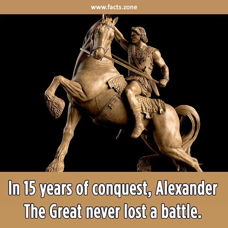 In 15 years of conquest, Alexander The... • Facts Zone