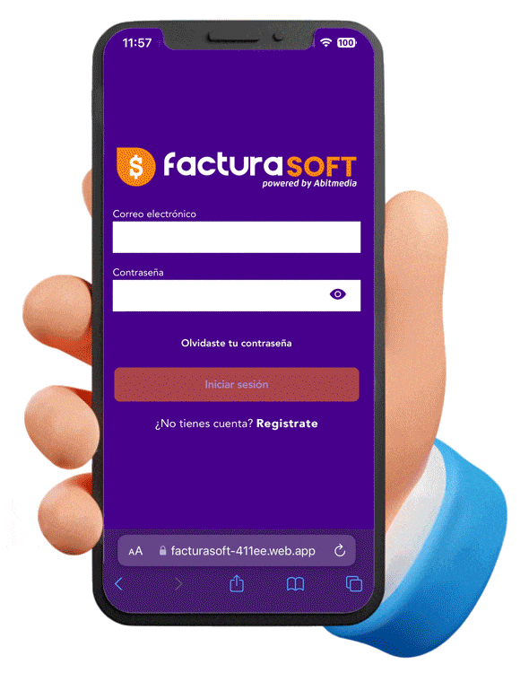 Aplicación facturación electrónica FacturaSoft