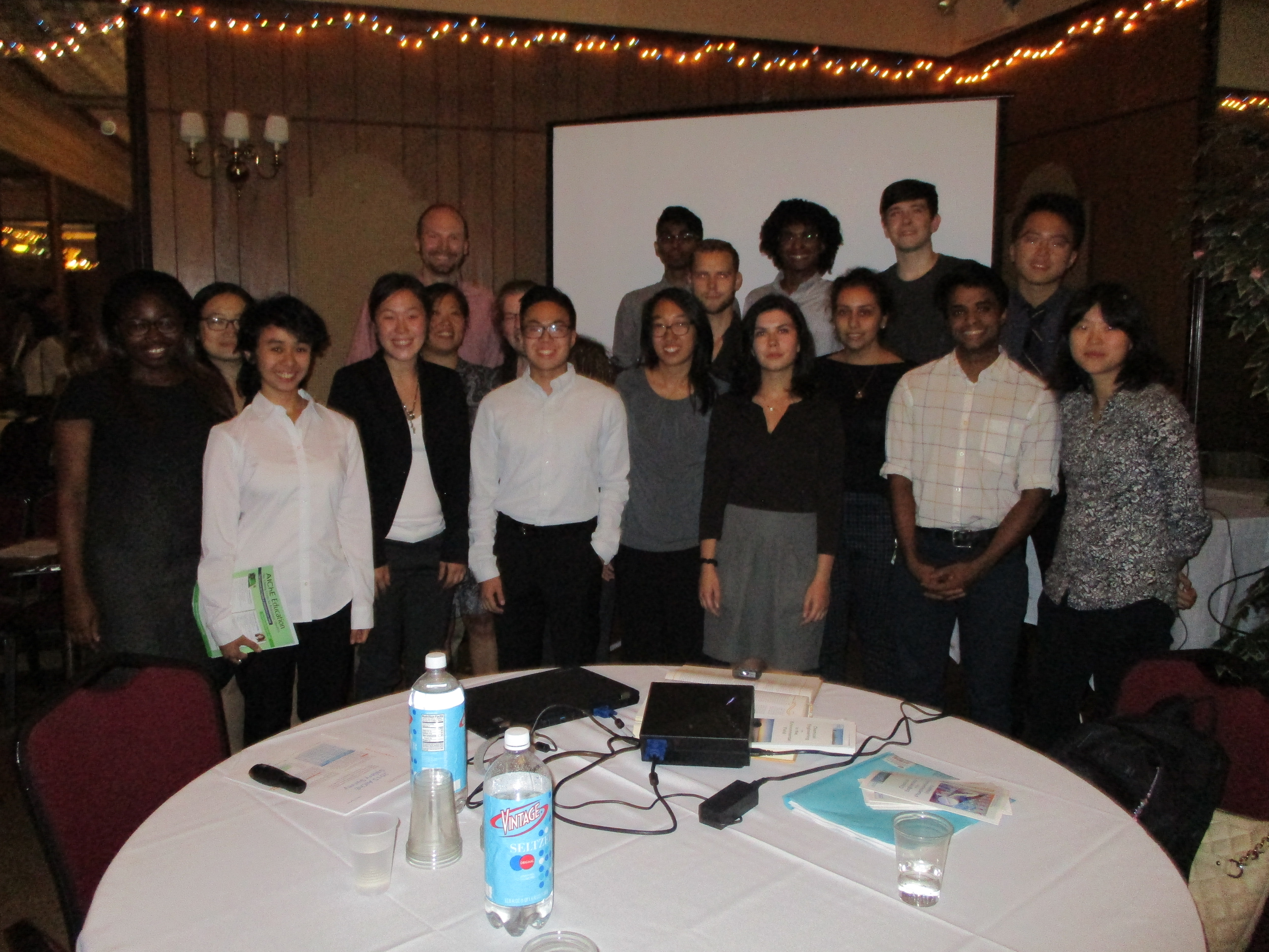 Cooper Union Chemical Engineering students, faculty, and alumni at the
