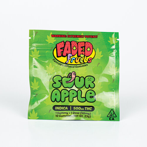 Sour Apple INDICA 500mg Faded Fruit