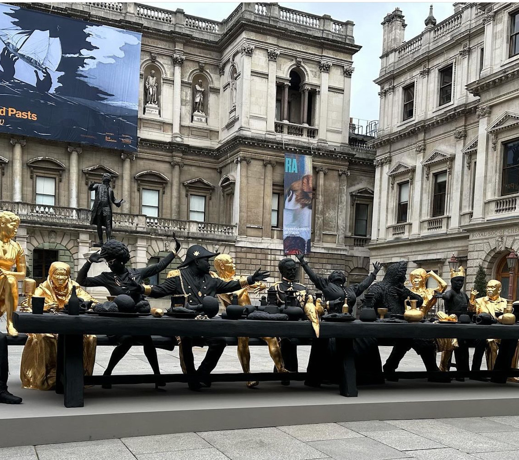 Tavares Strachan’s Monumental Sculpture at the Royal Academy