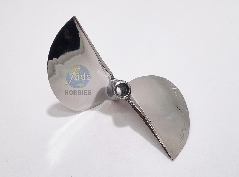 PT1 Propeller 2Blade Stainless Steel FADS Hobbies