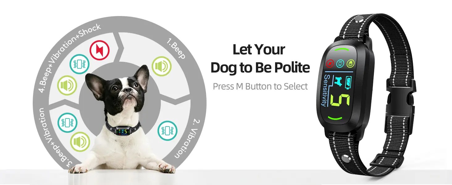 FAFAFROG Smart Bark Collar