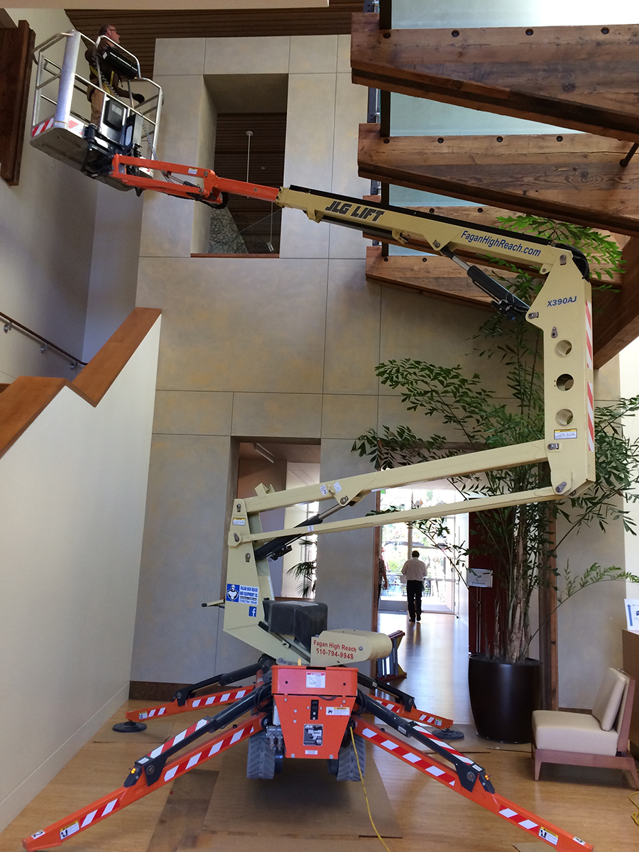 JLG X390AJ “Bambi” Fagan High Reach & Equipment Co. Forklift