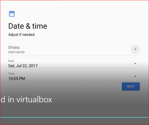 How to install android on Virtual Box