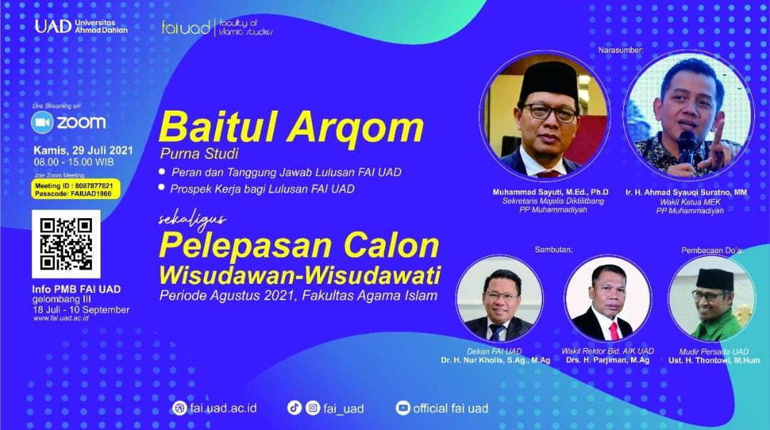Info Admisi Syarat, Ketentuan, & Rundown Baitul Arqam Purna Studi FAI Info Admisi Syarat, Ketentuan, & Rundown Baitul Arqam Purna Studi FAI