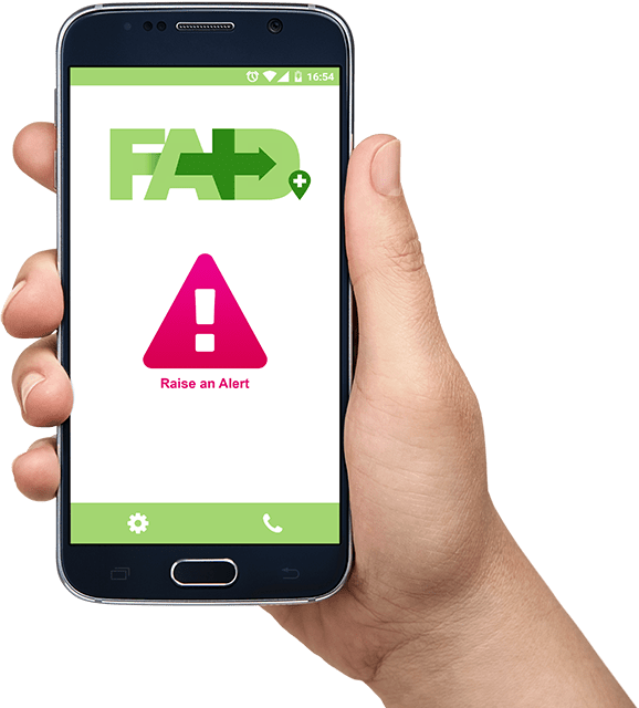 Faid App One Alert, to all your First Aiders