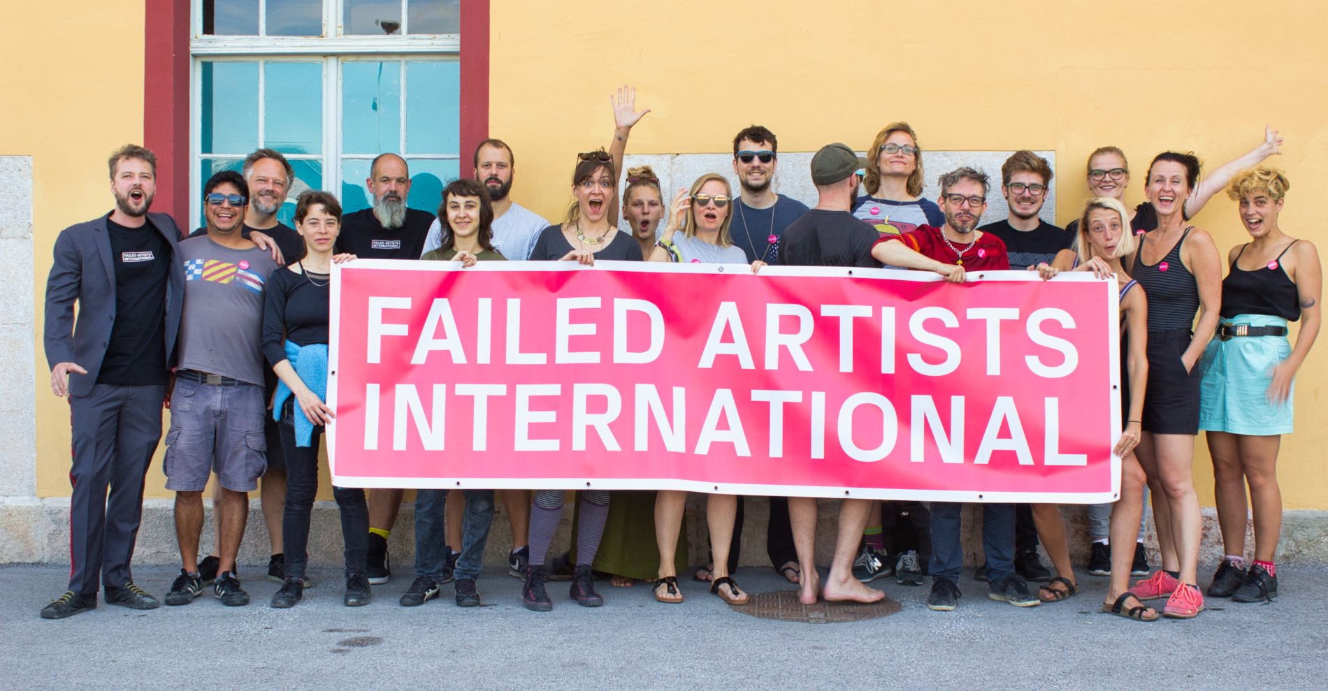 FAILED ARTISTS INTERNATIONAL — a failed artist today!