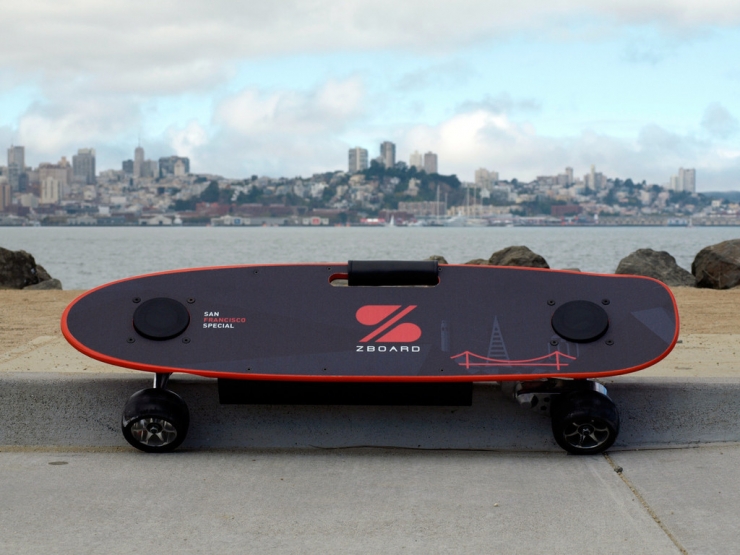 Электрический скейтборд возвращается в более мощной версии