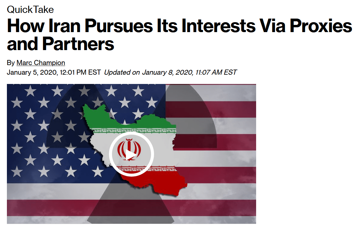 Media’s Top Meaning for ‘Proxy’ Is ‘Iranian Ally’ — FAIR