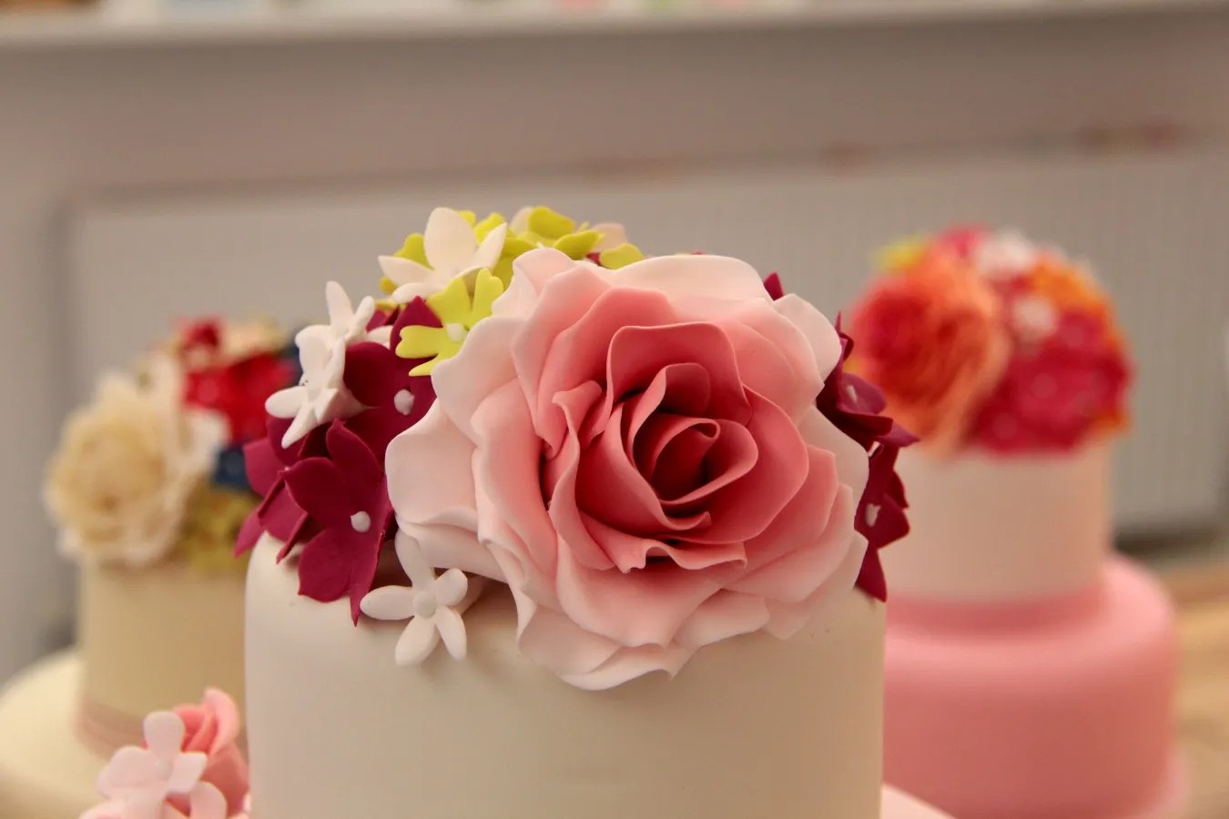 Wedding Cakes made by students at our classes (Photo Gallery) Fair Cake