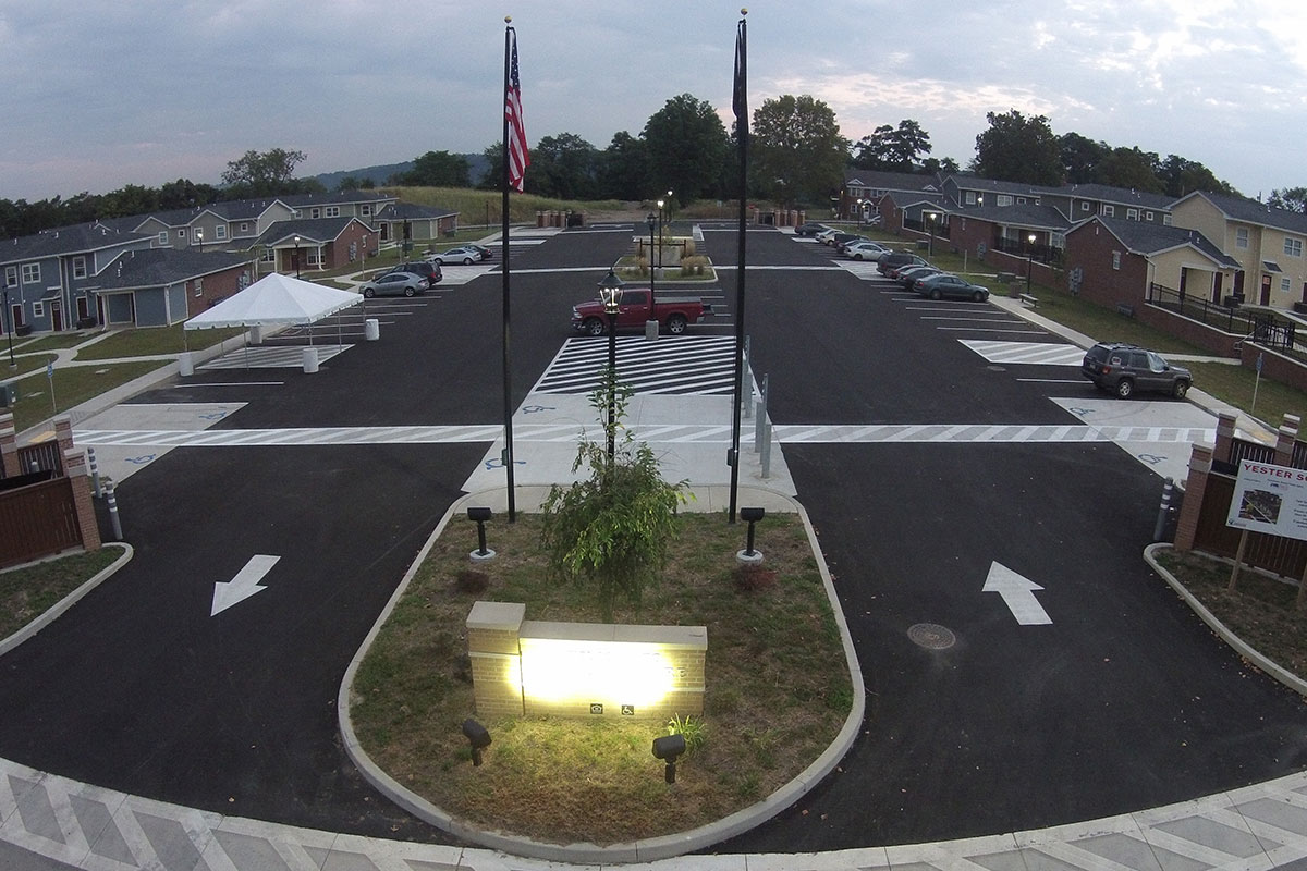 Yester Square L. P. Fairchance Construction Company