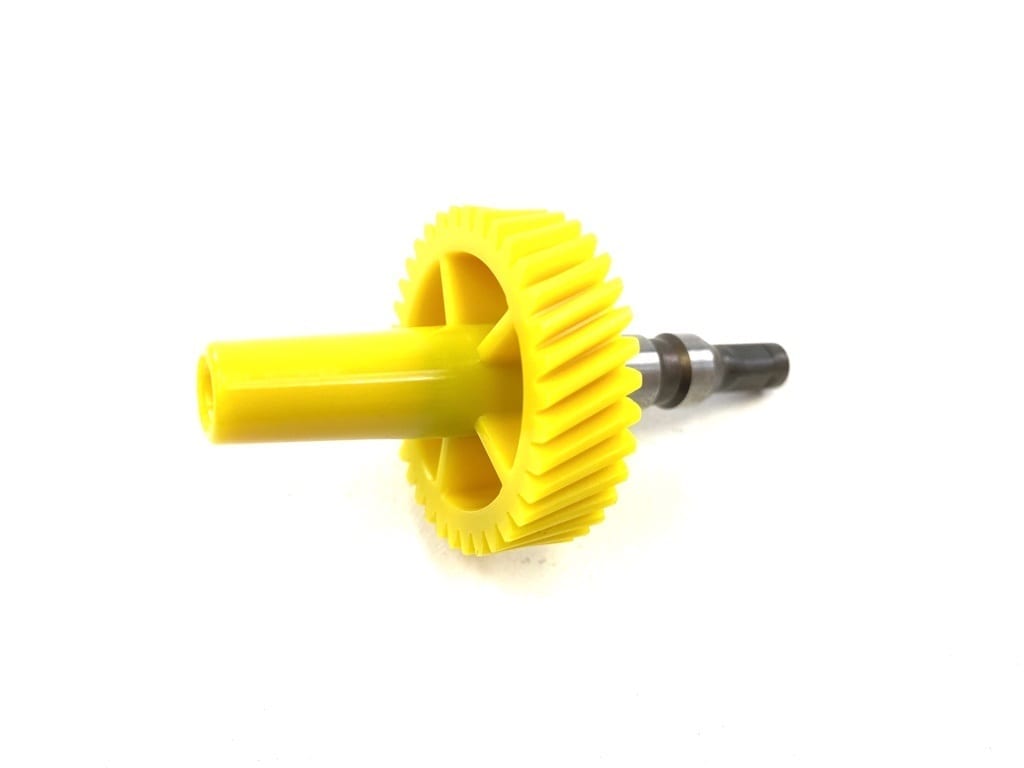 D5005 35 Tooth Speedometer Gear, Short Shaft Yellow for a Jeep