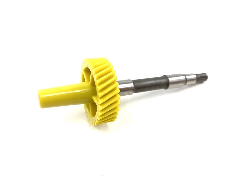 D5024 33 Tooth Speedometer Gear, Long Shaft Yellow for a Jeep