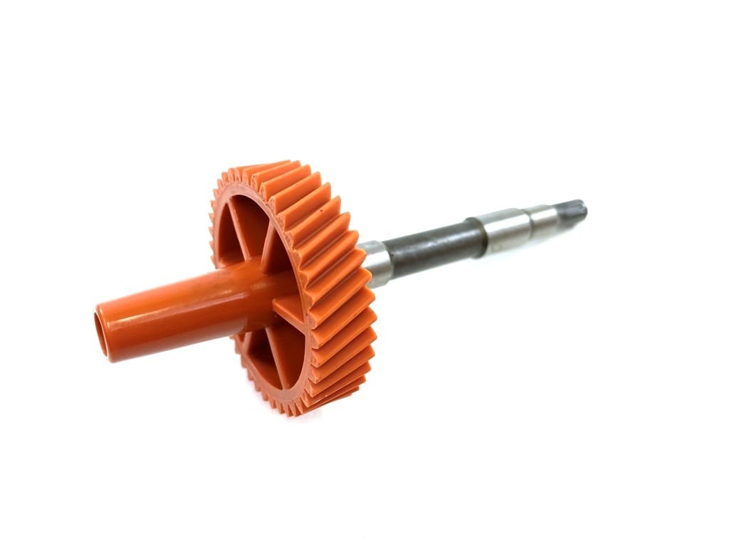 D5033 40 Tooth Speedometer Gear, Long Shaft Orange for a Jeep