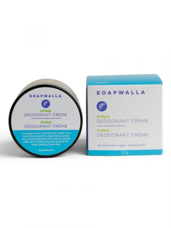 Soapwalla ORIGINAL Citrus Deodorant Cream 56.6g Faircustomer