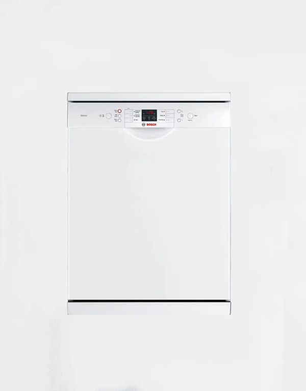 Bosch 13 Place Settings Dishwasher (SMS66GW01I, White) Fairdeal