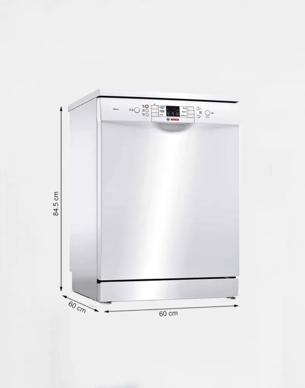 Bosch 13 Place Settings Dishwasher (SMS66GW01I, White) Fairdeal