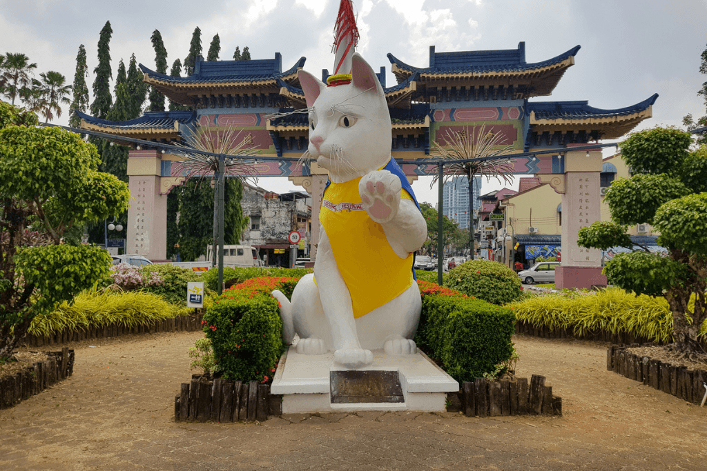 Stepping into a Unique Kuching Cat City in the Sarawak State Borneo