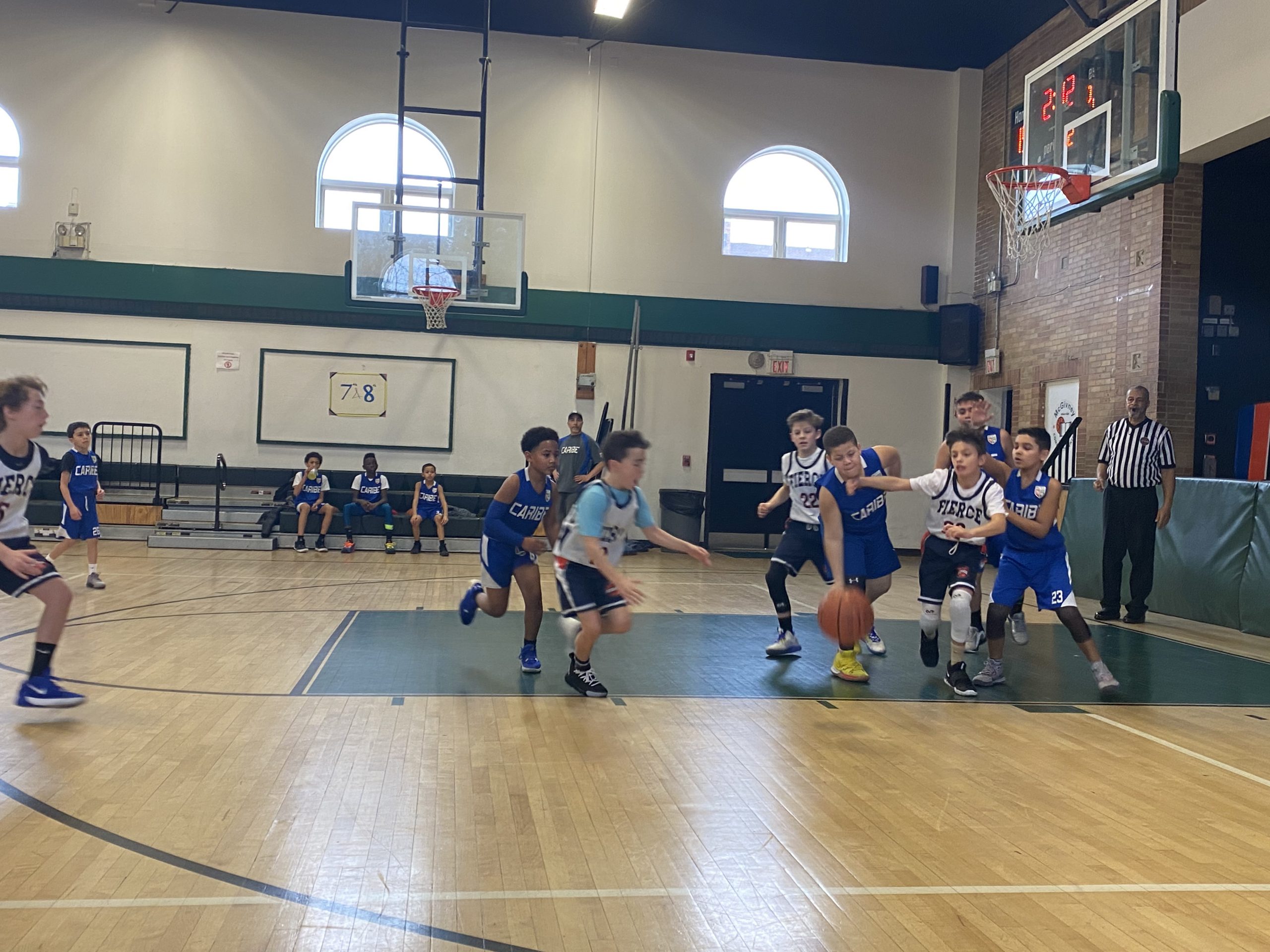 8th Grade Defeats Ralphola Taylor Center Basketball