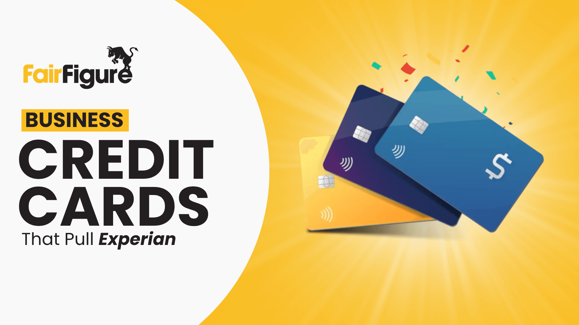 Business Credit Cards That Pull Experian Only | FairFigure