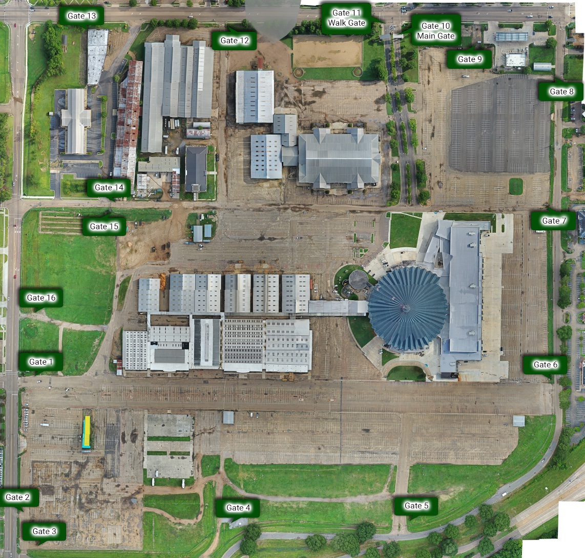 Campus Map Mississippi Fairgrounds