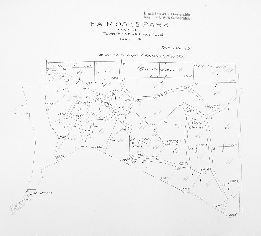 Fair Oaks Plot Maps