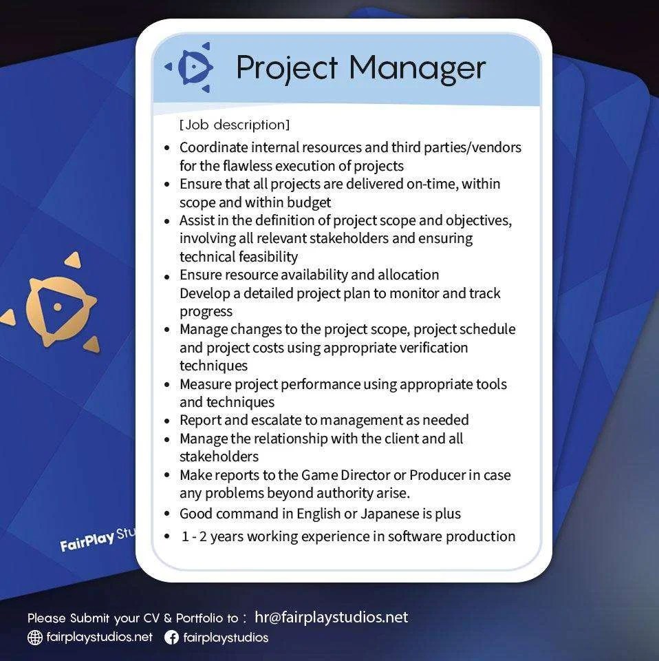 Careers FairPlay Studios