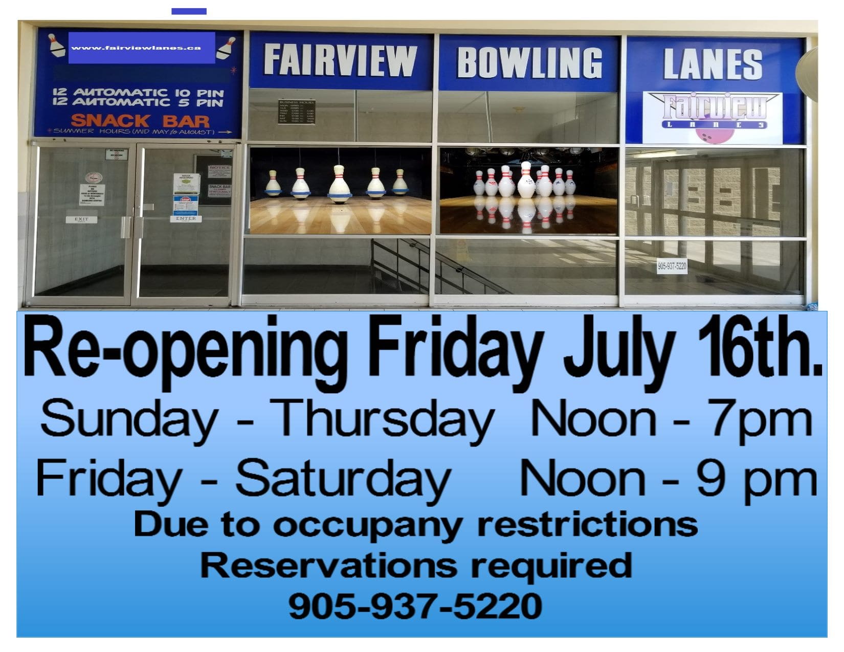 Bowling Alleys Prices Hours Fairview Lanes St. Catherines, ON
