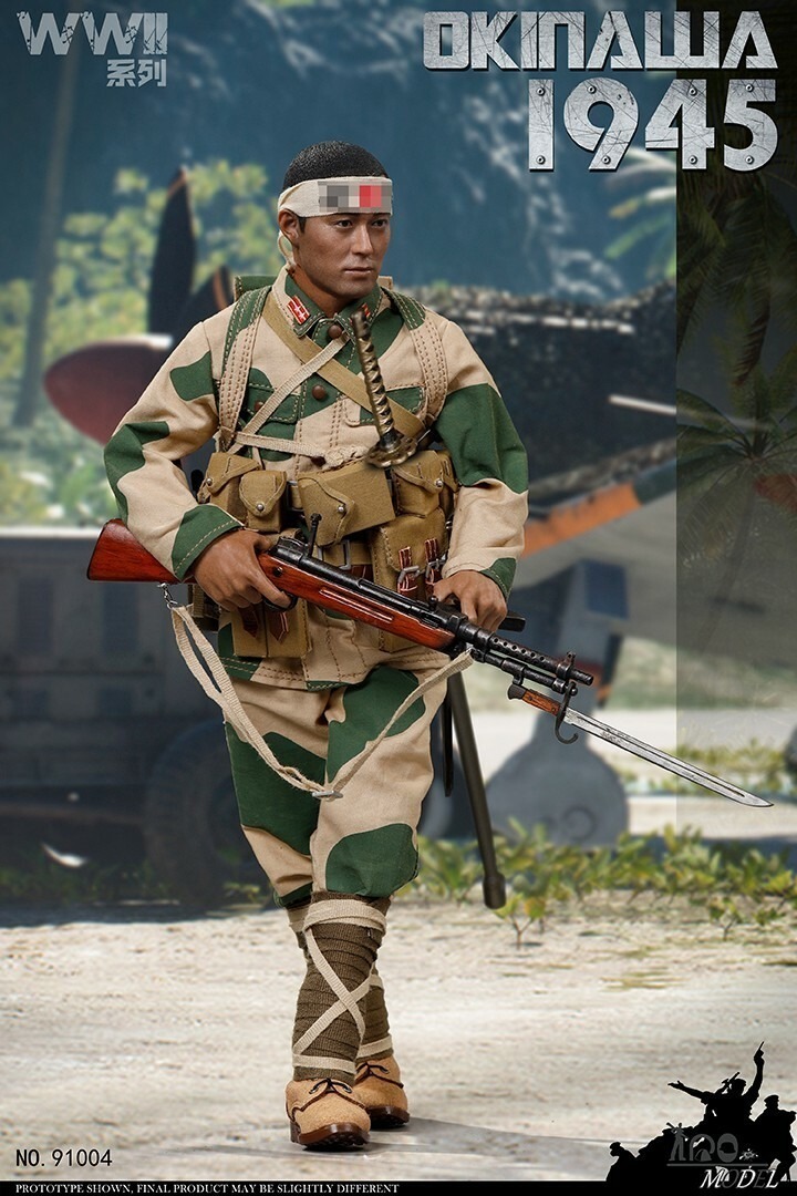 IQO MODEL WWII 1945 BATTLE OF OKINAWA JAPANESE IMPERIAL ARMY 1/6