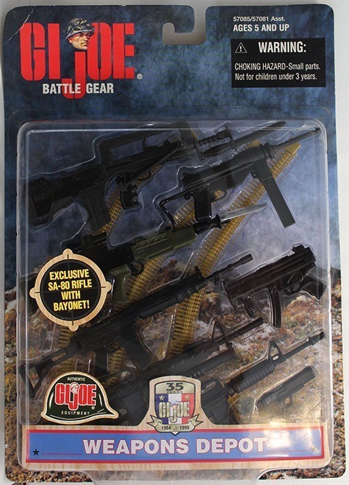 Gi joe 12 inch "Weapons Depot" accessories · Fairway Hobbies