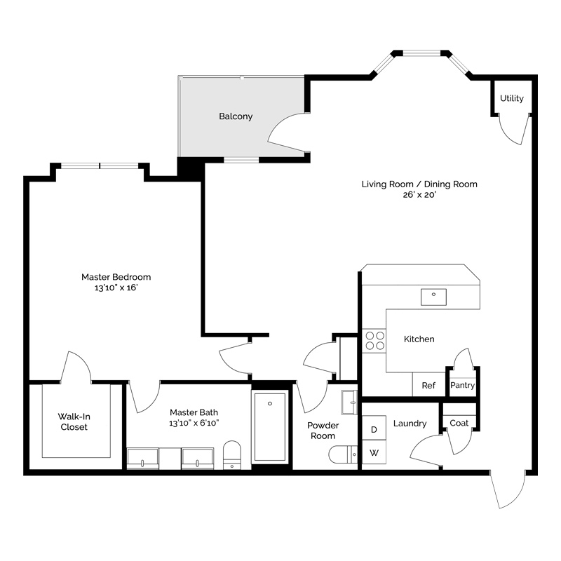 Floor Plans The Fairways at Bey Lea