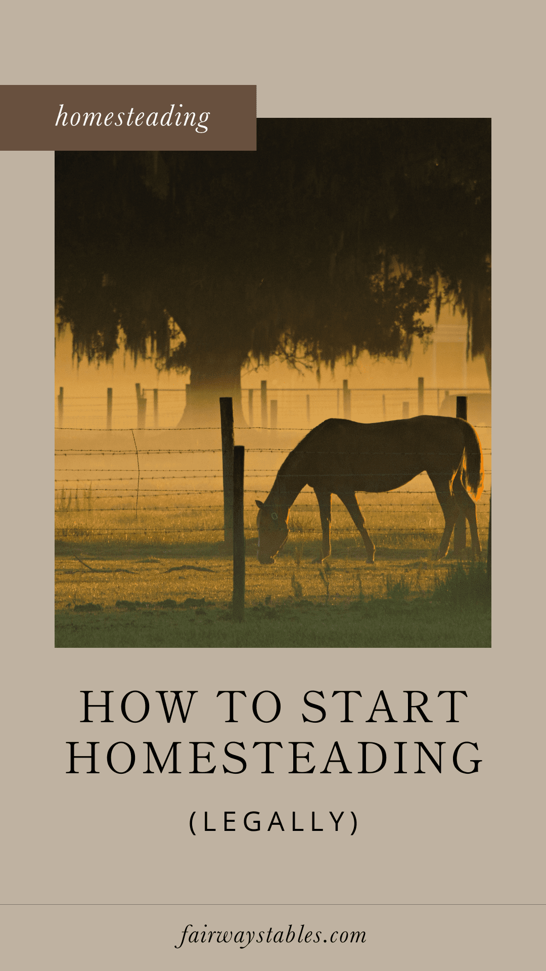 How To Start Homesteading (Legally)